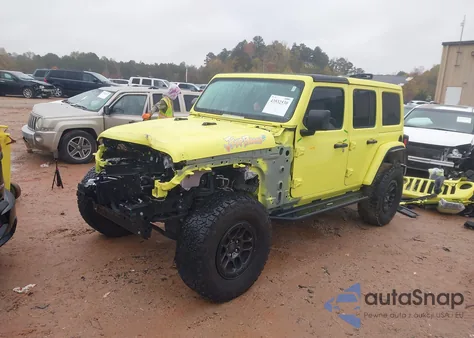 2023 Jeep Wrangler 4-Door High Tide 4X4 from USA, damaged, VIN 1C4HJXDG9PW647178